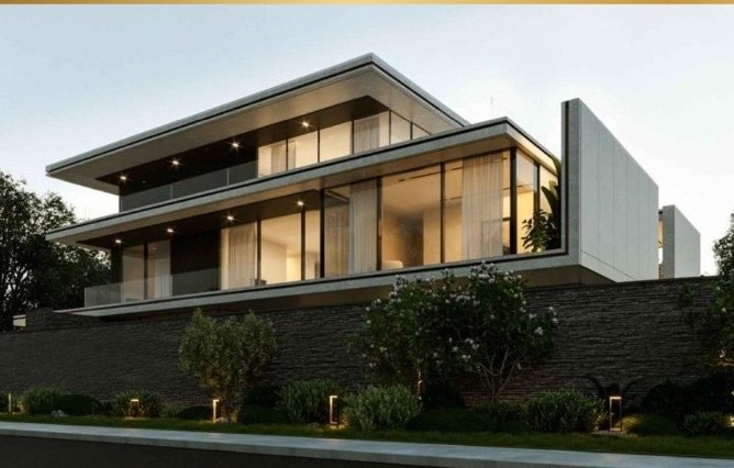 Villa with HVAC systems by Sun Focus