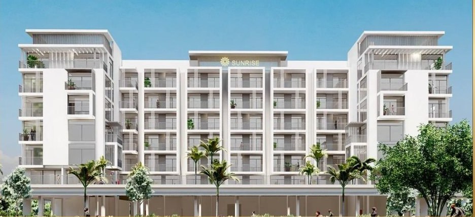 Sunrise residential building